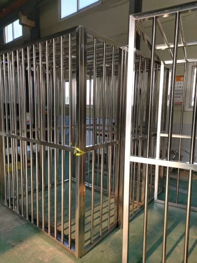 [체육관 필수템] 스텐 프레임 에어컨커버 _ 학교 시설보호 케이지 맞춤제작