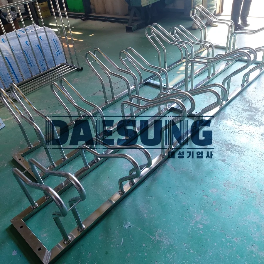 스텐 자전거 거치대 제작